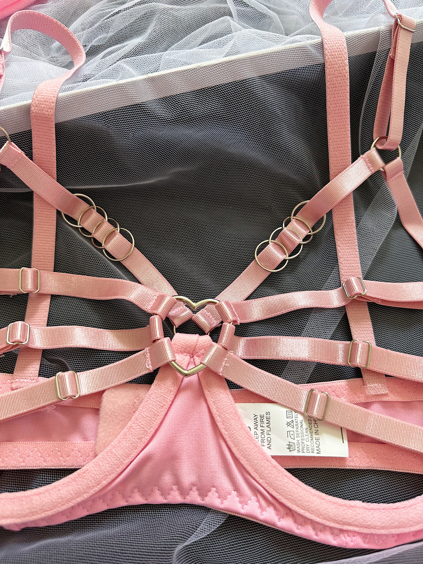 Hot Sexy Hollow-Out Bunny Lingerie Se 5-Piece Role Play Costume for Bold Women