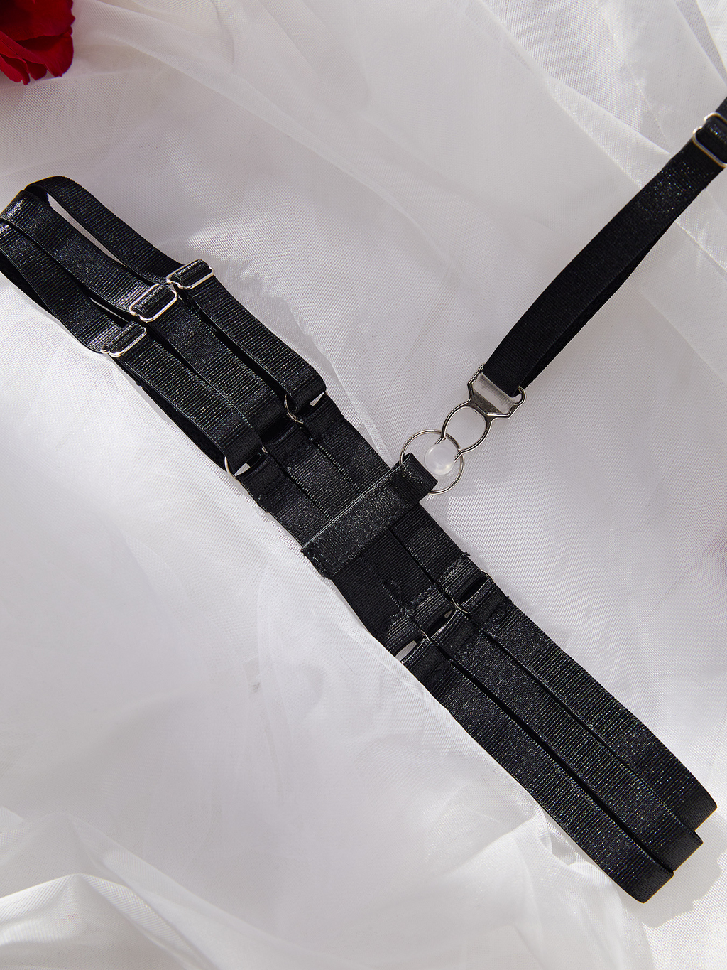 Hot Sexy Hollow-Out Bunny Lingerie Se 5-Piece Role Play Costume for Bold Women